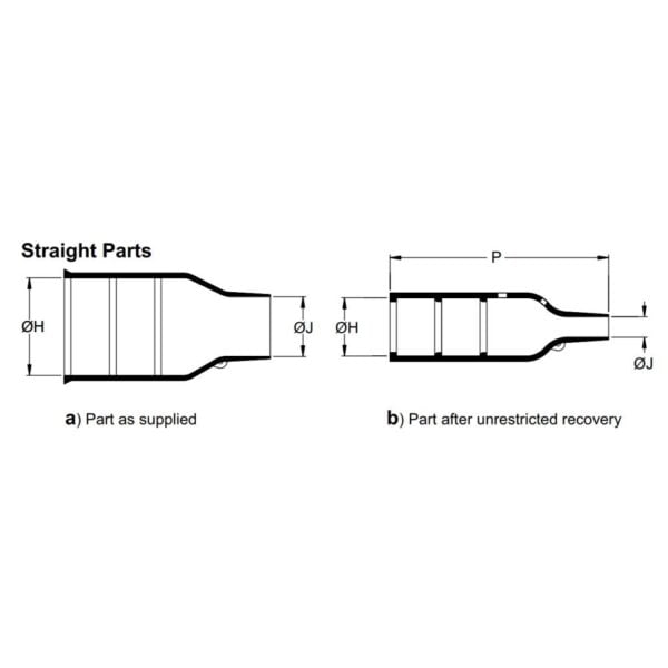 Raychem 202K174-25-0Heat Shrink Boot