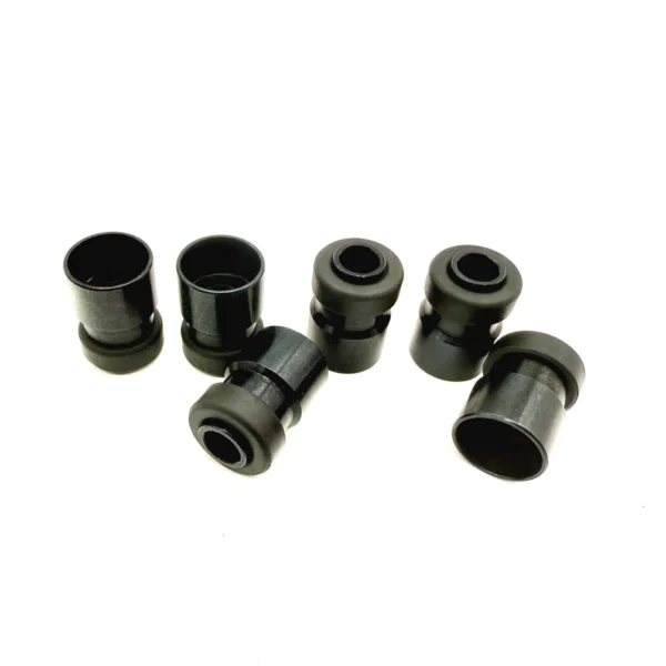 14mm bottom adaptor for fuel injectors Black, JDM
