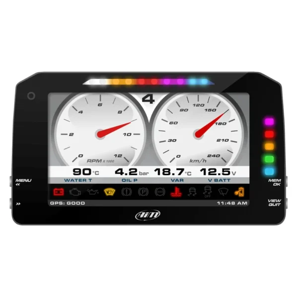 15924_Aim-Mxp_02.Webp Aim Mxp 6&Quot; Dash Logger For Motorsport