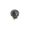 OTTO Pushbutton 5A Flush Dome, Black