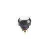 OTTO Pushbutton 5A Flush Dome, White