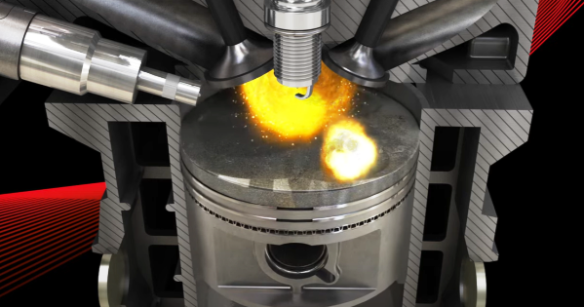 Engine Knock Control — How Ecus Detect And Manage Detonation 1 Niterra Knock Animation — End-Gas Autoignition Ahead Of The Flame Front During A Detonation Event