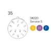 Souriau-8Stax-10-35-Contact-Arrangement Souriau 8Sta Shell 10 Layout 35 Contact Arrangement