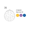 Souriau 8Sta Shell 14 Layout 35 Contact Arrangement