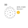 Souriau-8Stax-16-99-Contact-Arrangement Souriau 8Sta Shell 16 Layout 99 Contact Arrangement